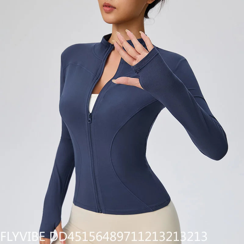 Women's Quick Dry Athletic Jacket for Running and Training