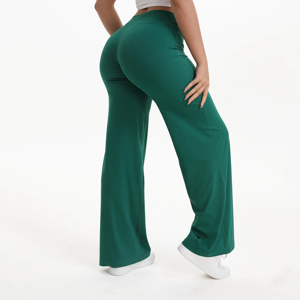 NCLAGEN Women's SoftMotion Straight Leg Yoga Pants for Pilates