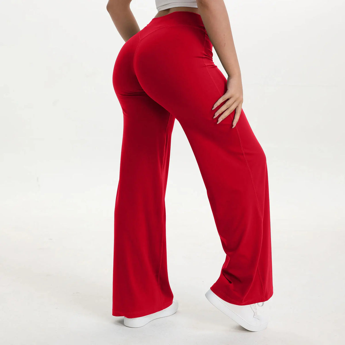 NCLAGEN Women's SoftMotion Straight Leg Yoga Pants for Pilates