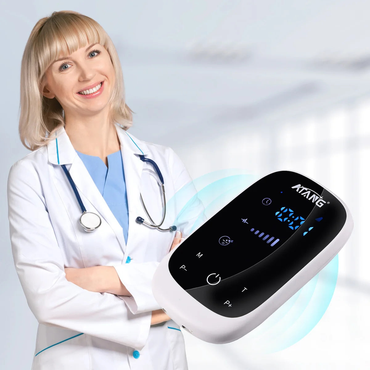 ATANG CES Microcurrent Stimulator for Sleep, Relaxation and Pain Relief