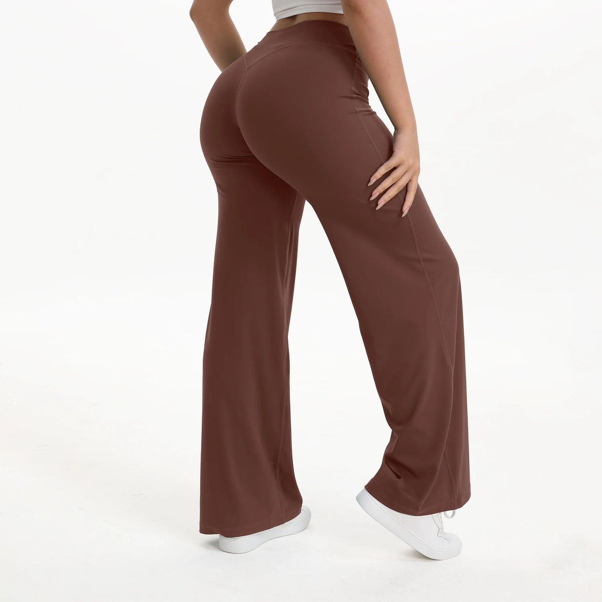 NCLAGEN Women's SoftMotion Straight Leg Yoga Pants for Pilates