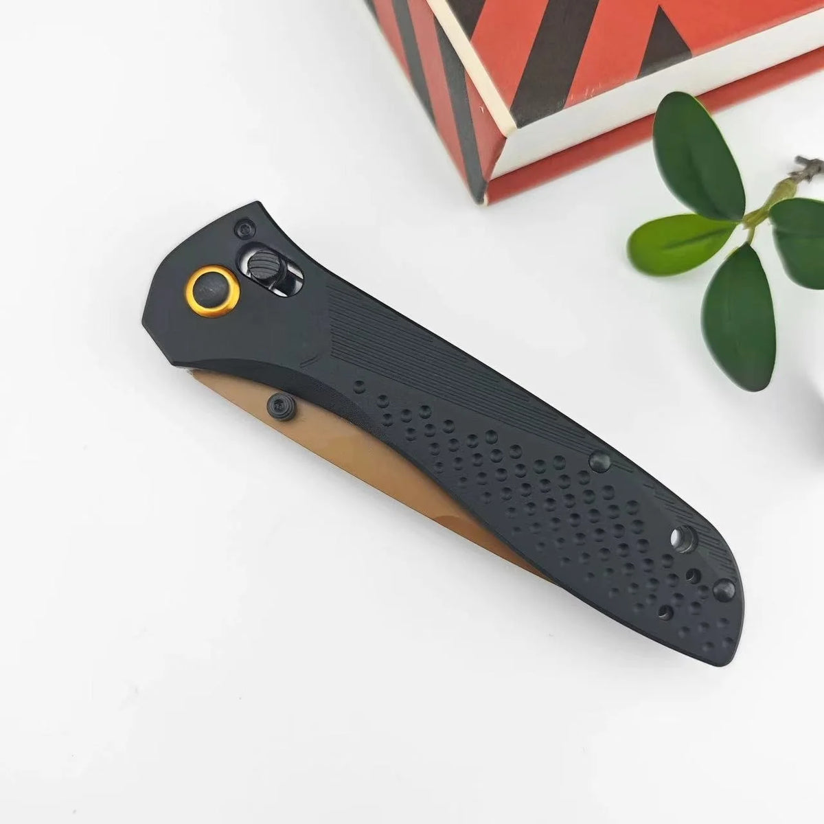 HX Outdoors BM710 Folding Knife With Titanium Blade