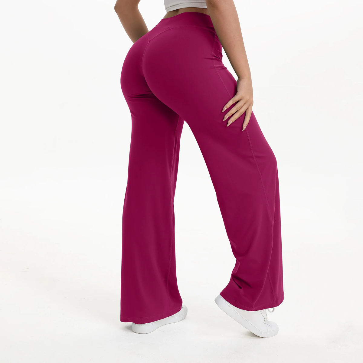 NCLAGEN Women's SoftMotion Straight Leg Yoga Pants for Pilates