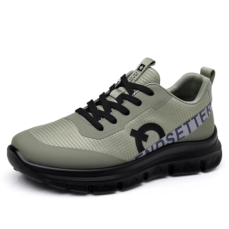 MaiJiaKa Mens Breathable Mesh Running And Walking Sports Sneakers