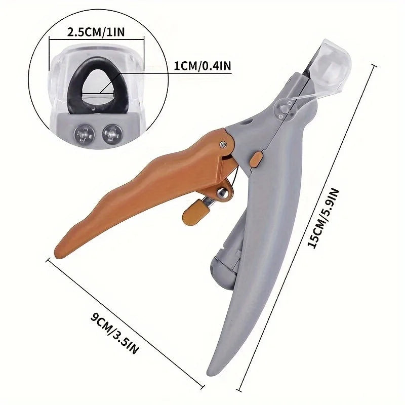 LED Pet Nail Clippers With Light For Cats And Dogs
