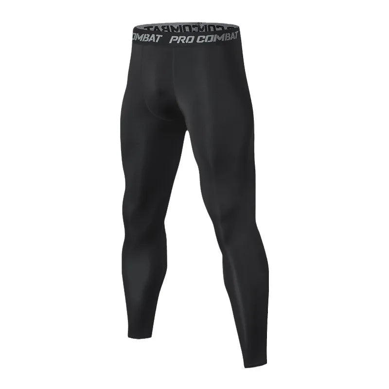 Men Compression Pants Cool Dry Sports Tights Athletic Workout Running Baselayer Active Leggings Shorts