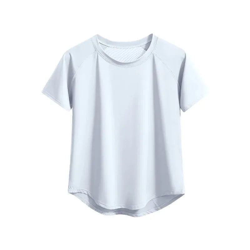 SMHXIANGQIANJIN Women's Breathable Quick Dry Yoga Workout Shirt