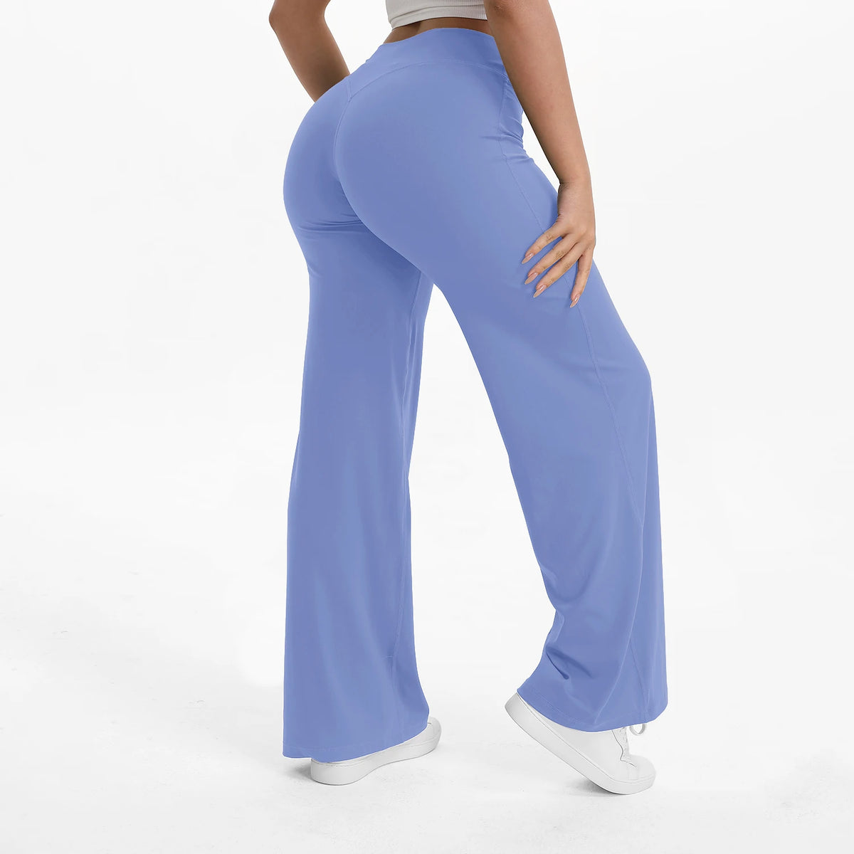 NCLAGEN Women's SoftMotion Straight Leg Yoga Pants for Pilates