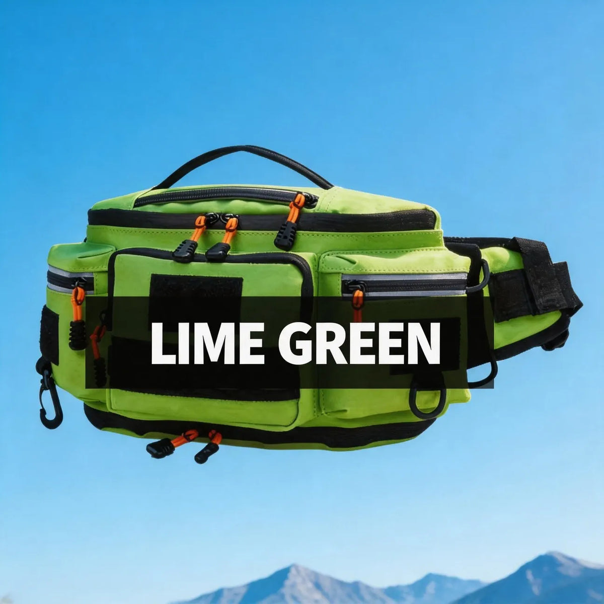 Multifunctional Outdoor Fishing Waist Bag for Lure Storage and Commutes