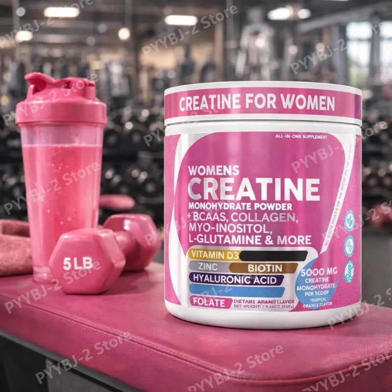 FIVEDOCTORS Creatine Monohydrate Powder With BCAA For Workout Support