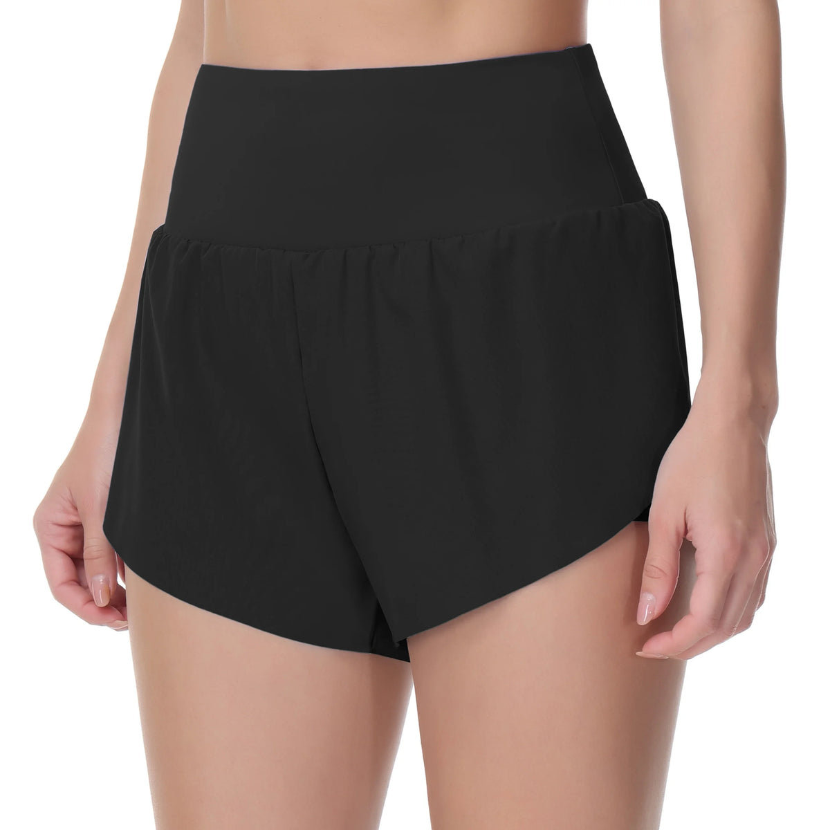THE GYM PEOPLE Women's Quick Dry Running Workout Shorts