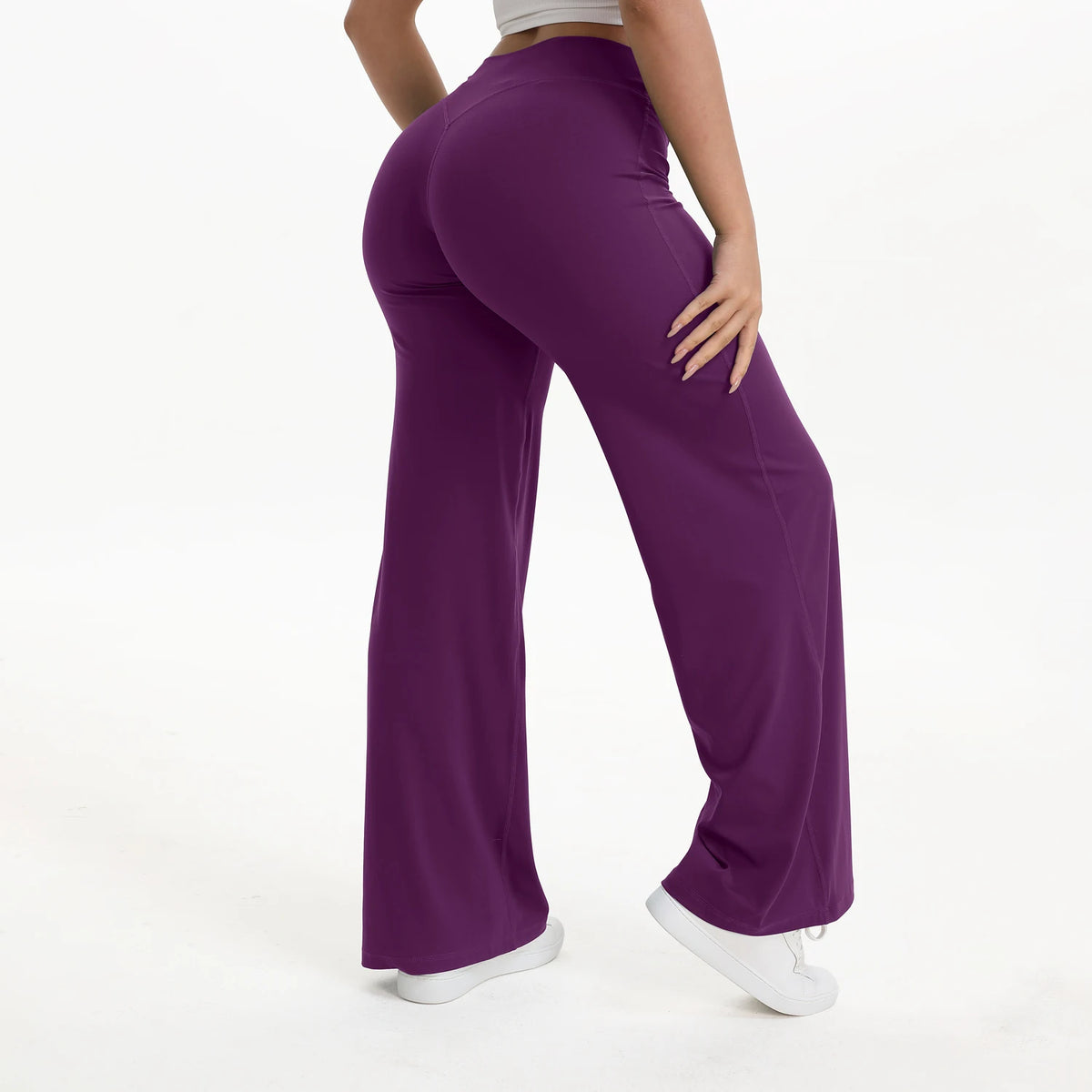 NCLAGEN Women's SoftMotion Straight Leg Yoga Pants for Pilates