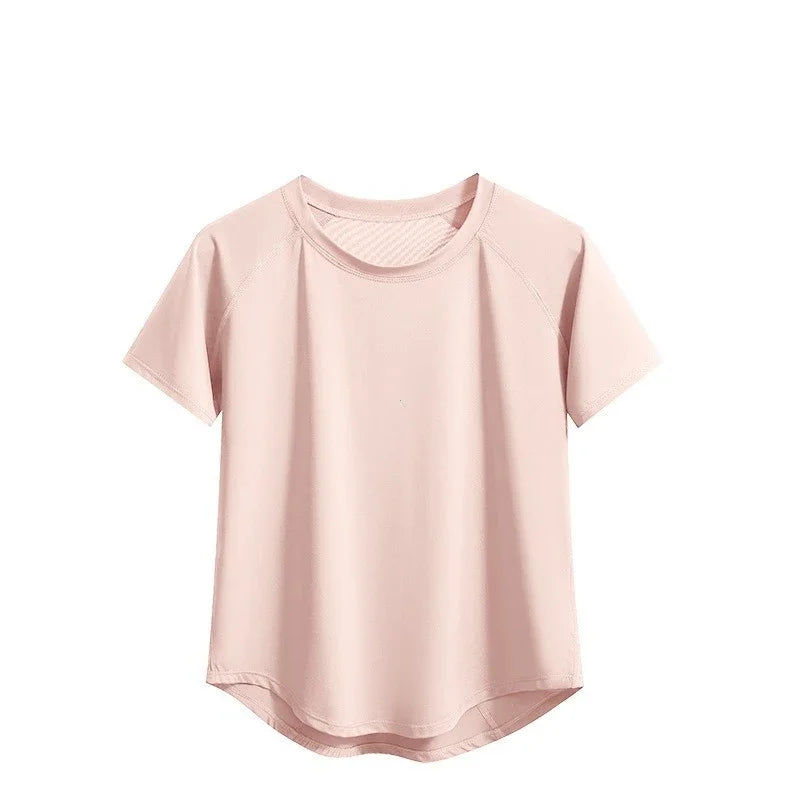 SMHXIANGQIANJIN Women's Breathable Quick Dry Yoga Workout Shirt