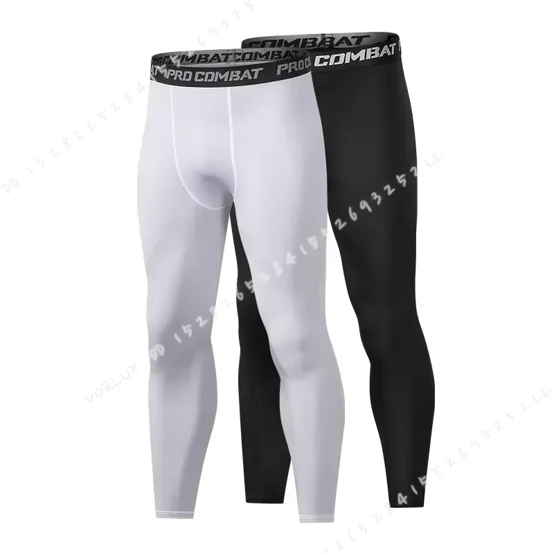 Men's Compression Pants Cool Dry Leggings Sports Baselayer Running Tights Athletic Workout Active Wear