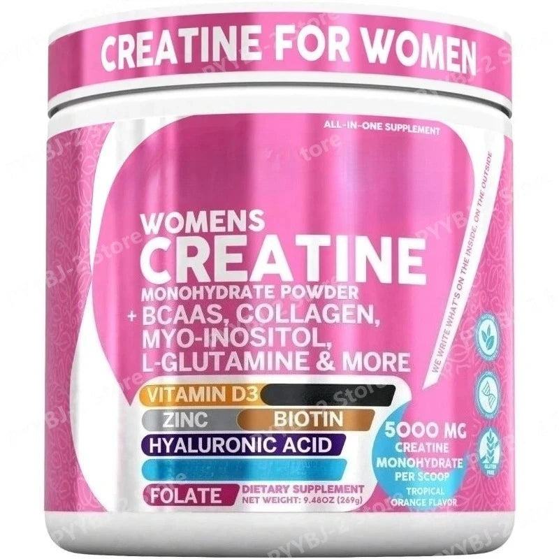 FIVEDOCTORS Creatine Monohydrate Powder With BCAA For Workout Support