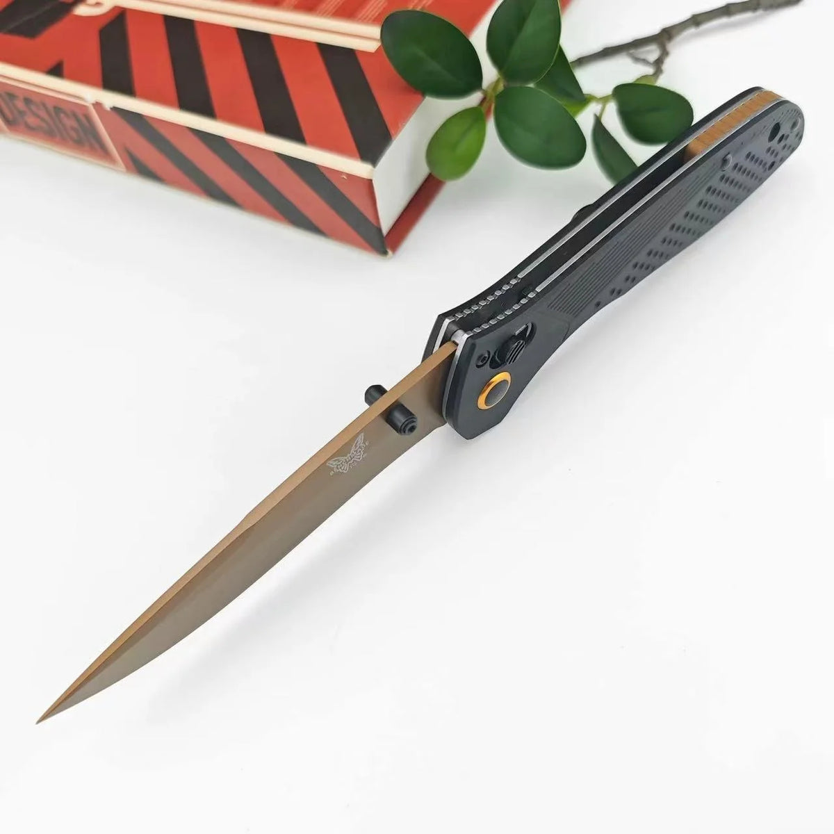 HX Outdoors BM710 Folding Knife With Titanium Blade