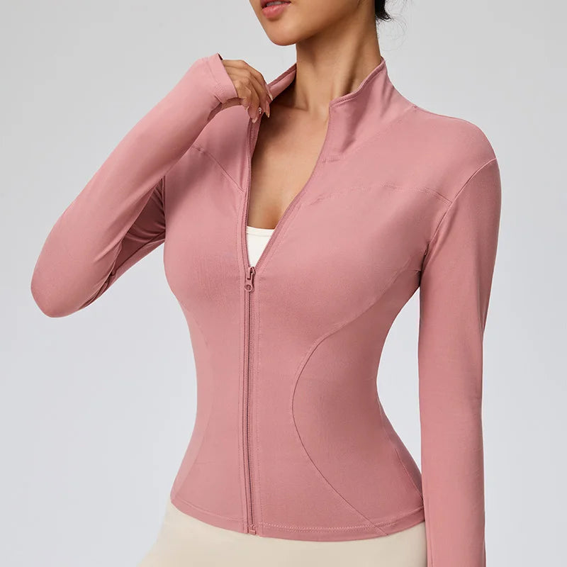 Women's Quick Dry Athletic Jacket for Running and Training