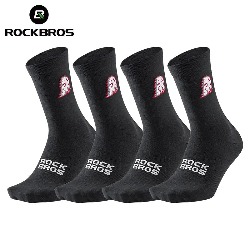 ROCKBROS Breathable Cycling Socks for Running Hiking and Outdoor Sports