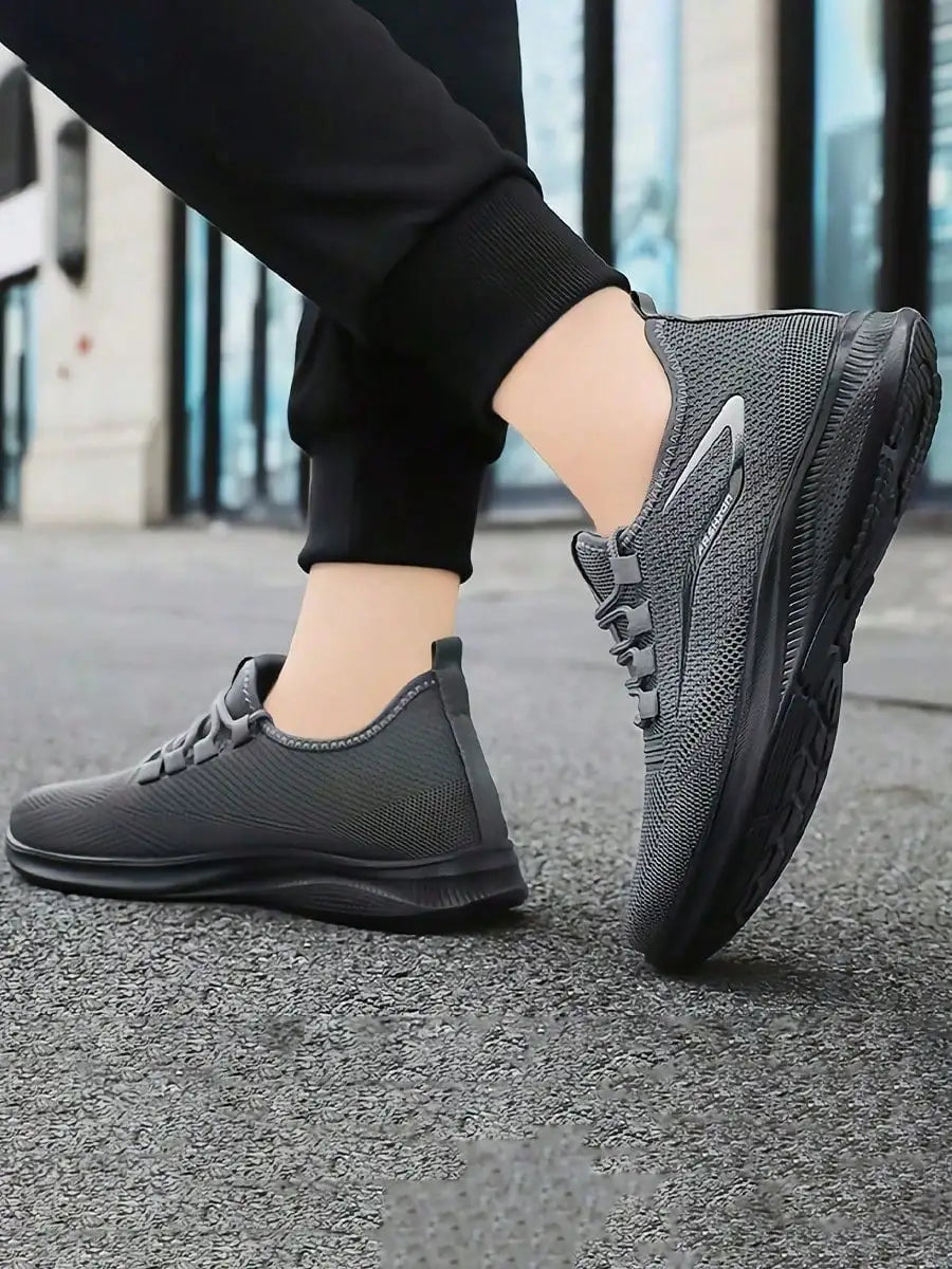 Unisex Slip On Mesh Running Sneakers, Lightweight Breathable Athletic Shoes for Men Women Multi Colors