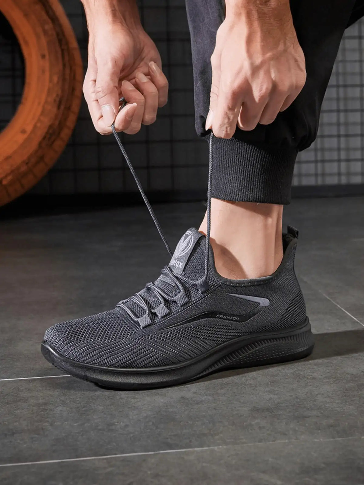 Unisex Slip On Mesh Running Sneakers, Lightweight Breathable Athletic Shoes for Men Women Multi Colors