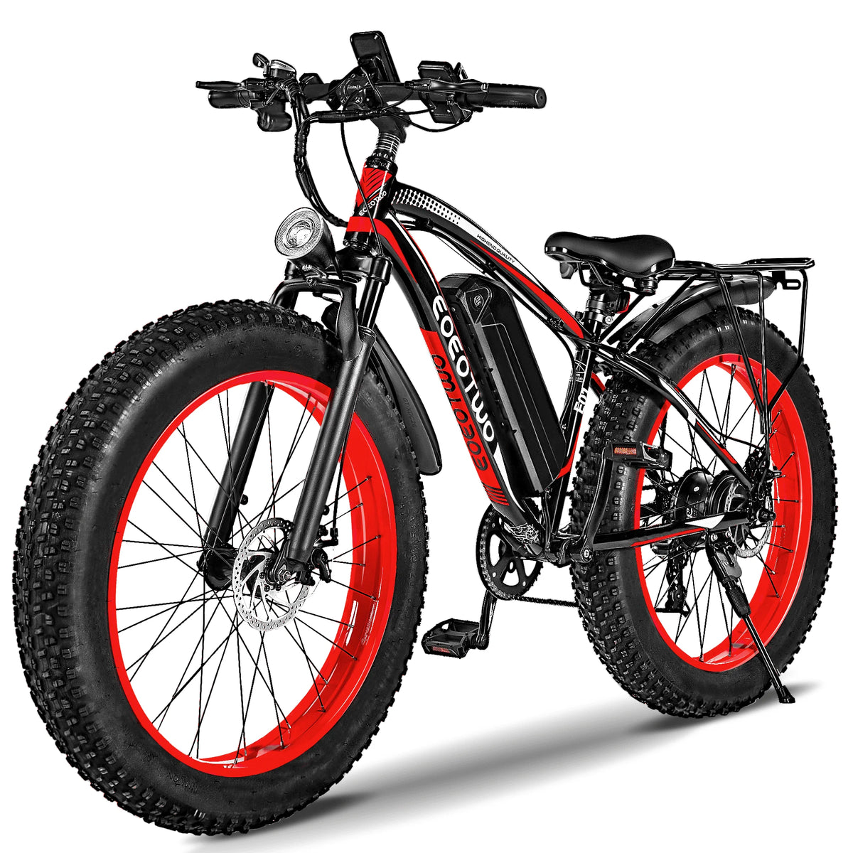 Electric Bike for Adults Teens, 1500W Motor, 34 Mph & 60 Miles, 26" Fat Tire All-Terrain Electric Mountain Bike with 48V 15AH Removable Battery, Dual Brake Off-Road Ebike