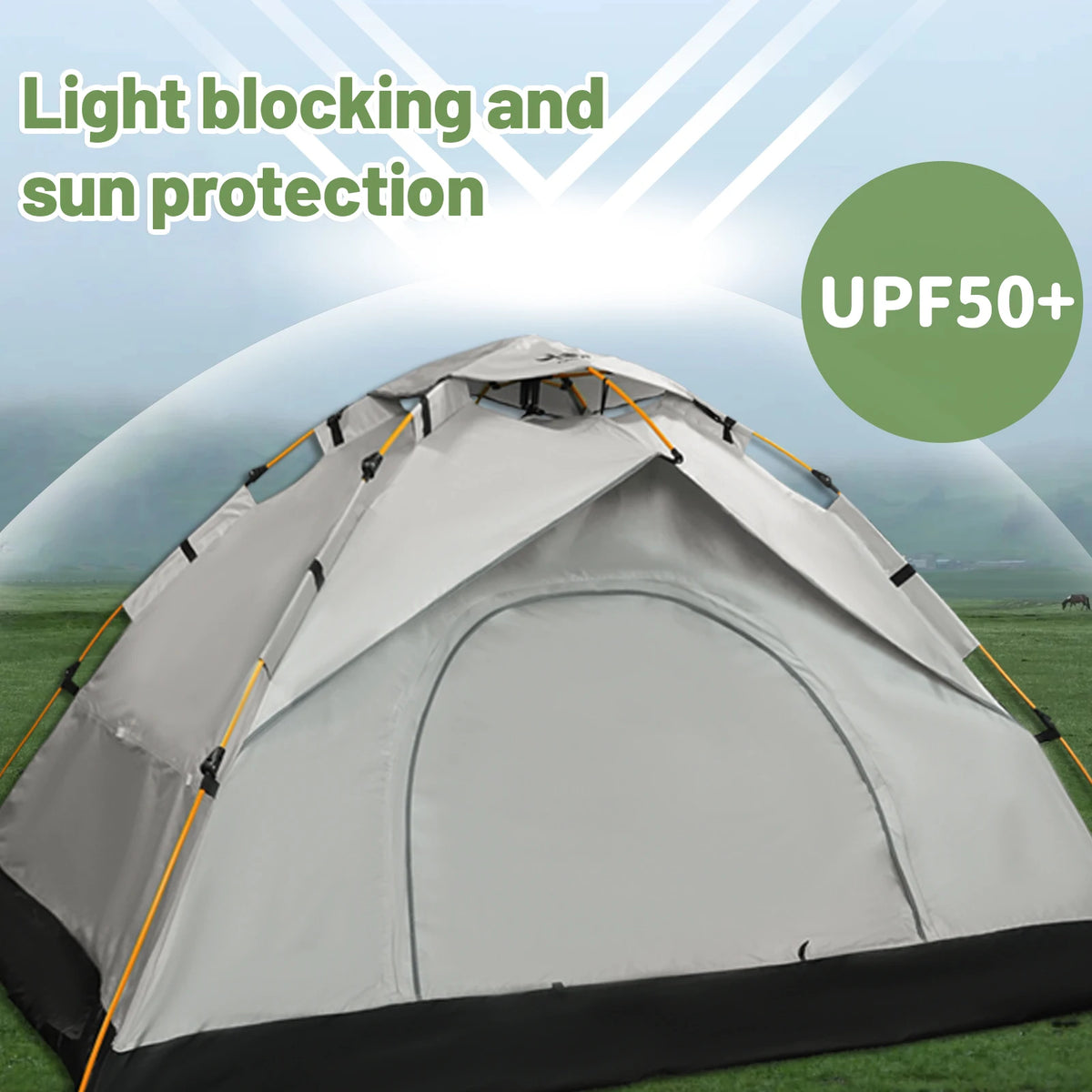 Pakicetus Instant Pop Up Camping Tent With Easy Setup
