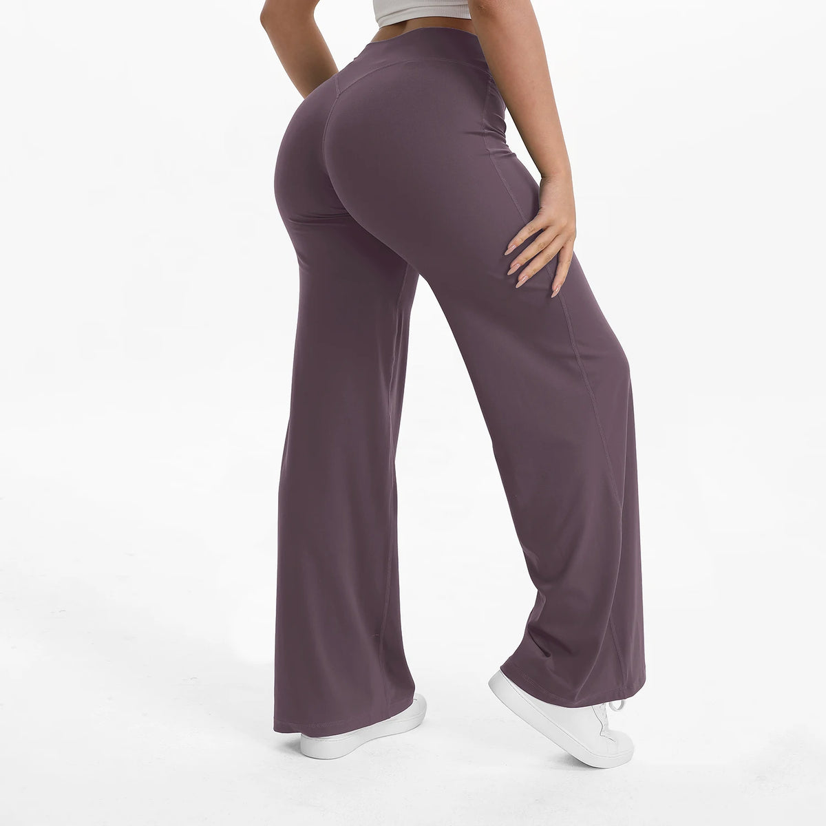 NCLAGEN Women's SoftMotion Straight Leg Yoga Pants for Pilates