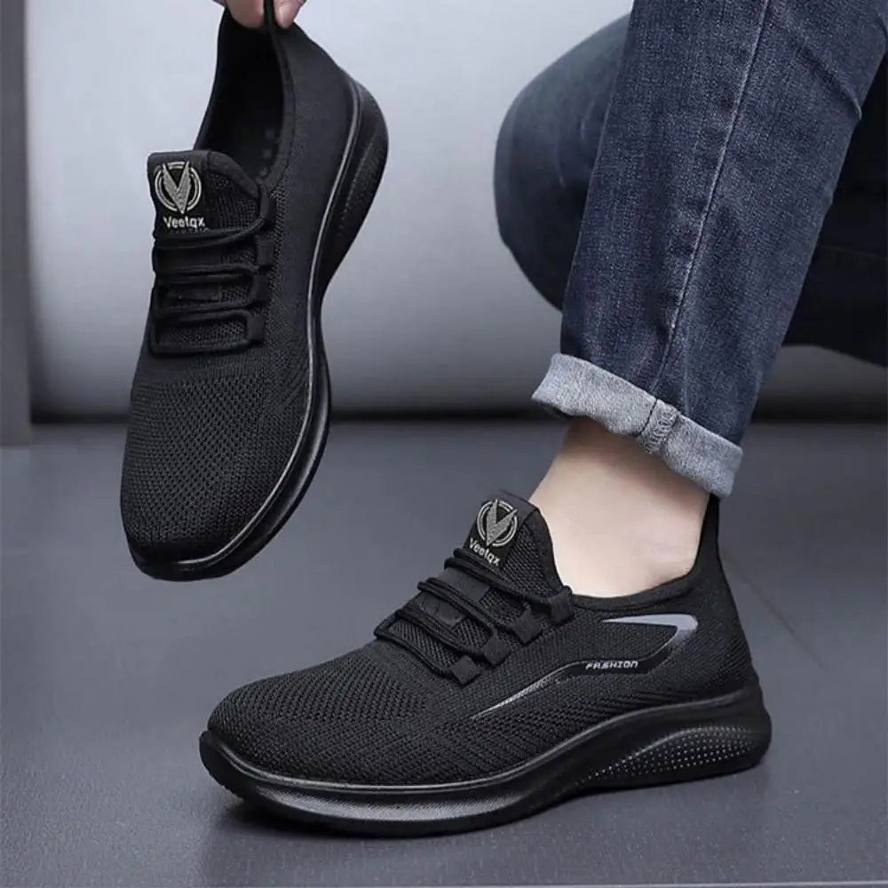 Unisex Slip On Mesh Running Sneakers, Lightweight Breathable Athletic Shoes for Men Women Multi Colors