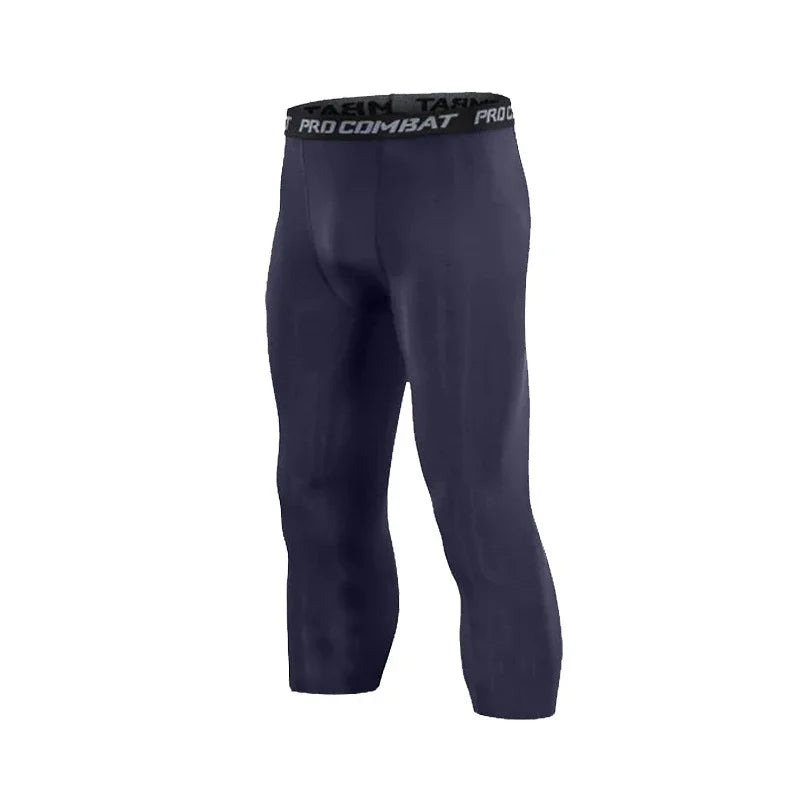 Men's Compression Pants Cool Dry Leggings Sports Baselayer Running Tights Athletic Workout Active Wear