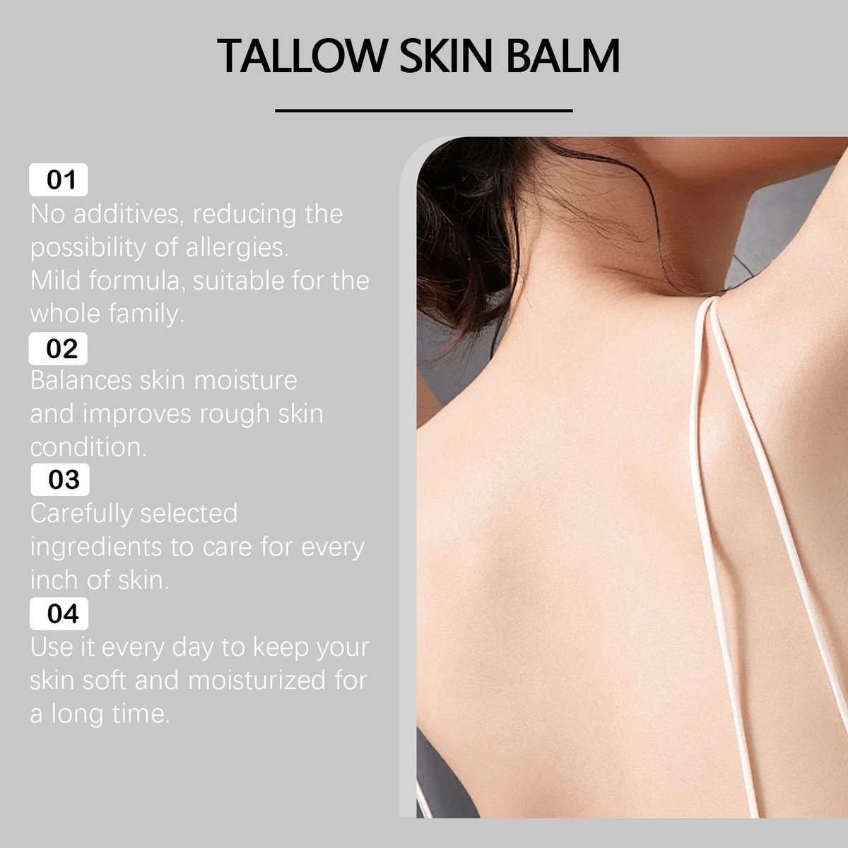 OceAura Natural Tallow Skin Balm For Moisturizing Daily Care