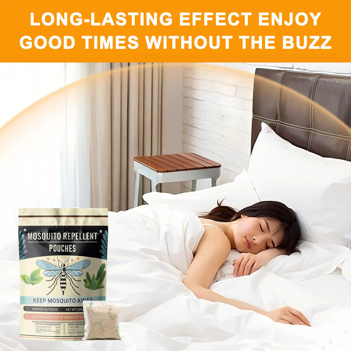Mosquashield Natural Mosquito Repellent Pouches For Indoor And Outdoor Use
