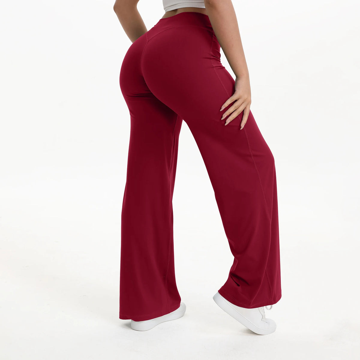 NCLAGEN Women's SoftMotion Straight Leg Yoga Pants for Pilates