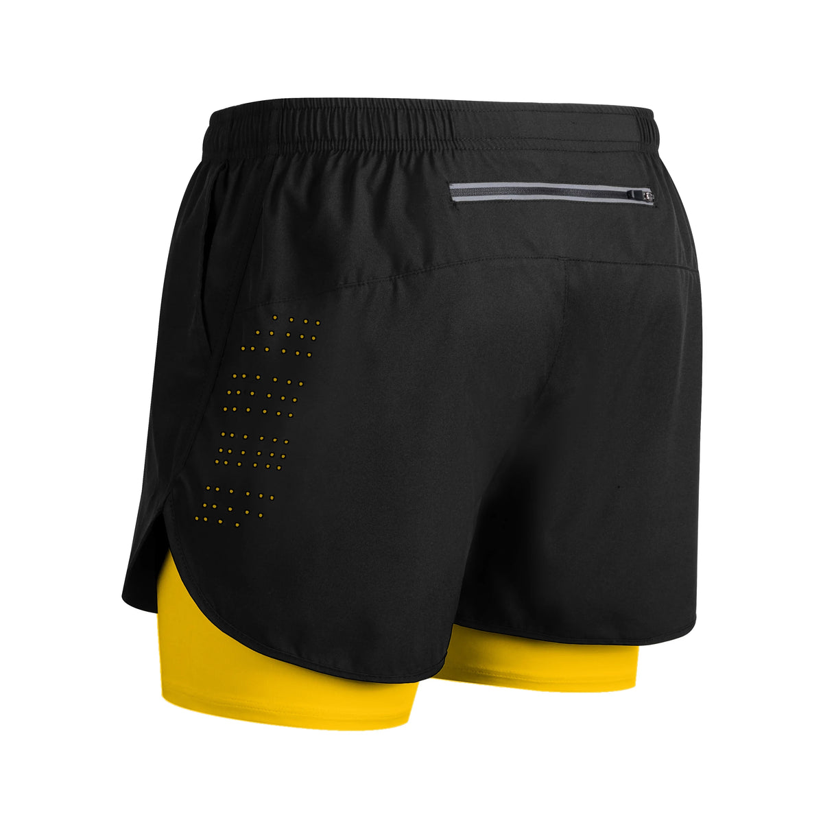 Women's Quick Dry Double Layer Running Shorts For Fitness Training