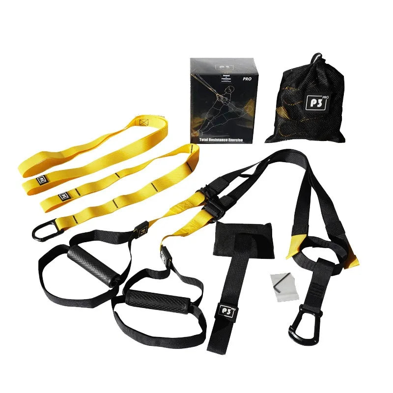 Adjustable Suspension Training Strap for Strength and Fitness Workouts