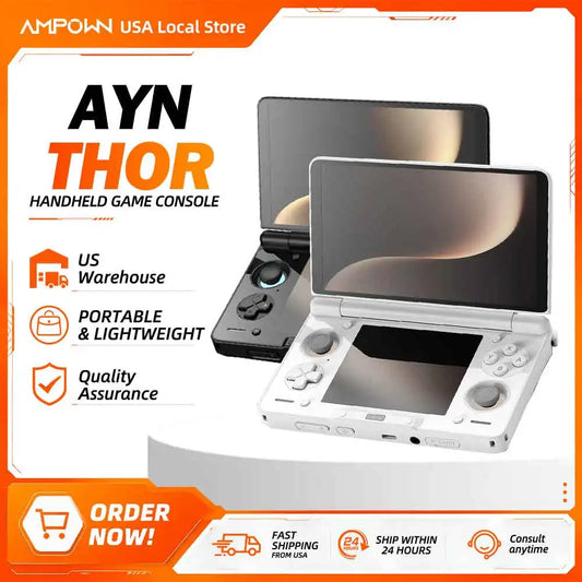 AYN Thor Clamshell Handheld Gaming Console With AMOLED Display