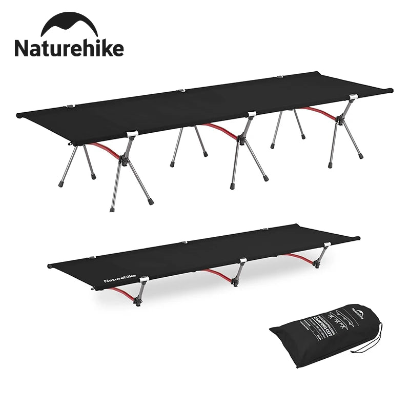 Naturehike Adjustable Folding Camping Cot for Backpacking and Travel