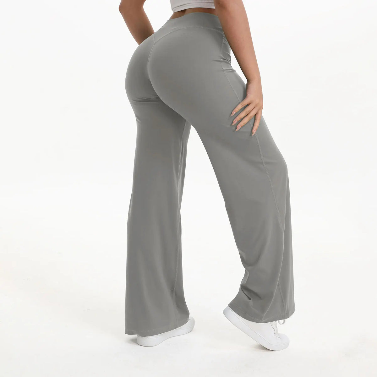 NCLAGEN Women's SoftMotion Straight Leg Yoga Pants for Pilates