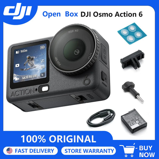 DJI Osmo Action 6 Waterproof 8K Camera With Advanced Stabilization