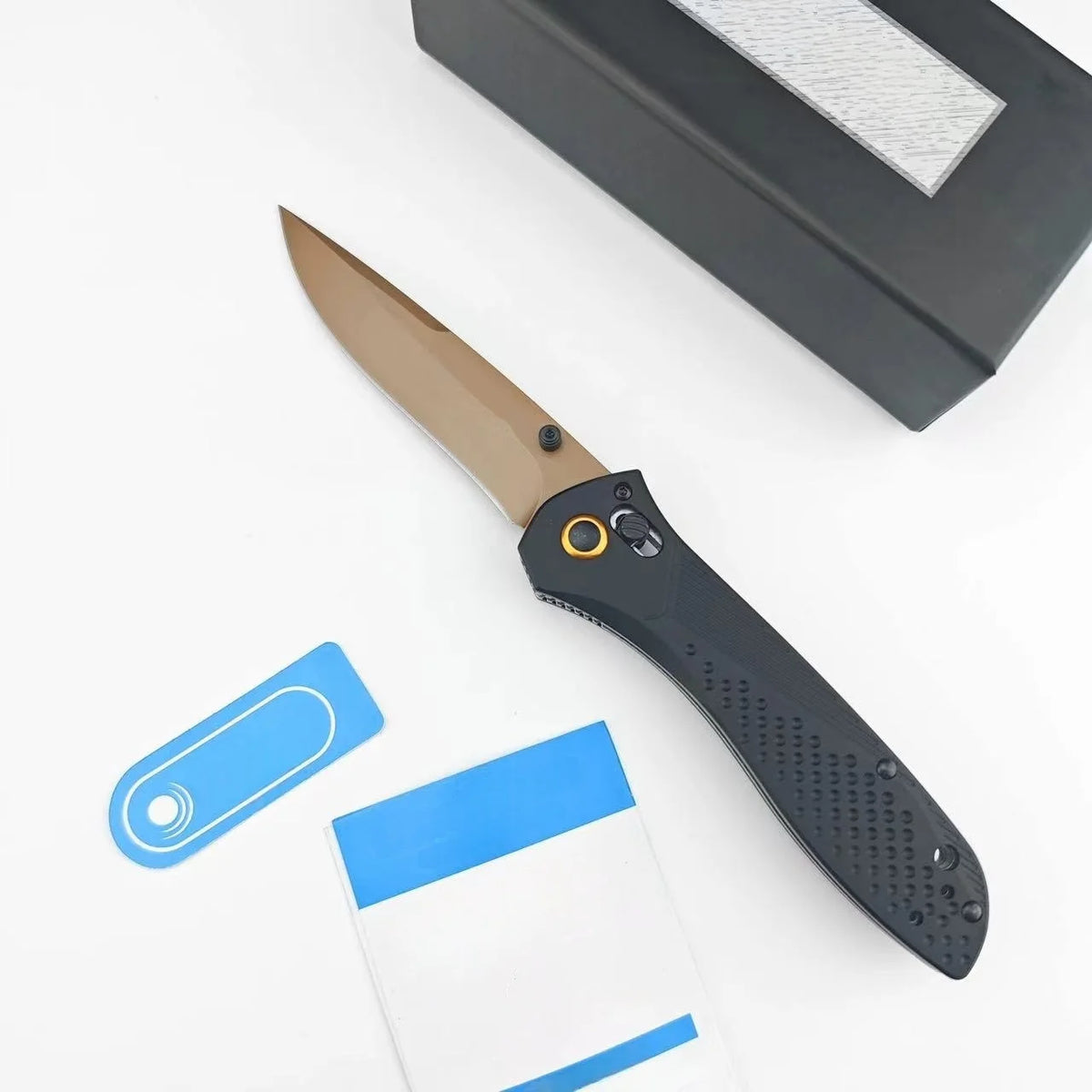HX Outdoors BM710 Folding Knife With Titanium Blade
