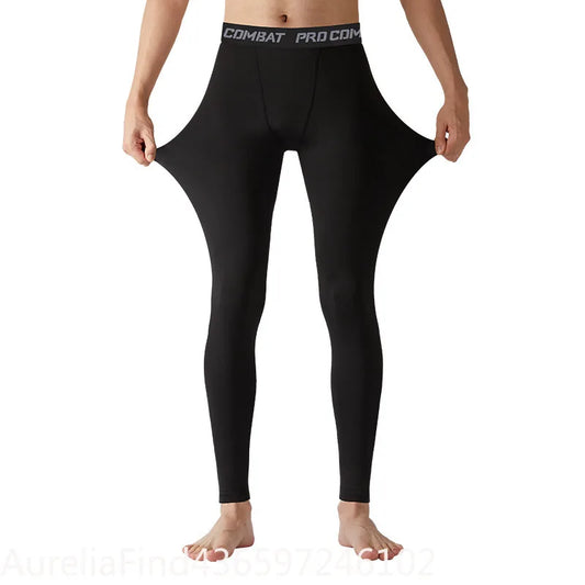 Men Compression Pants Cool Dry Sports Tights Athletic Workout Running Baselayer Active Leggings Shorts