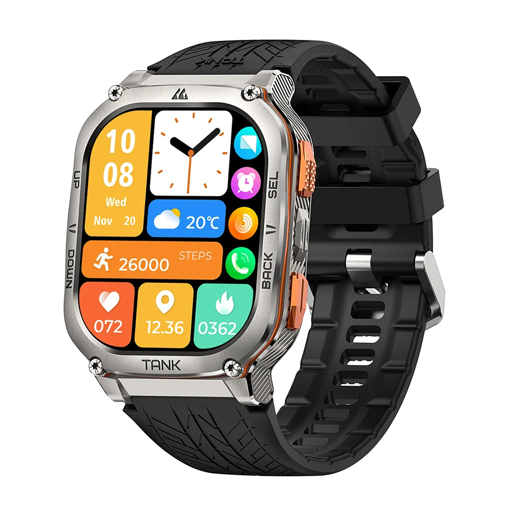 KOSPET Tank M3 Ultra GPS Smartwatch Bluetooth Calling Health Tracker