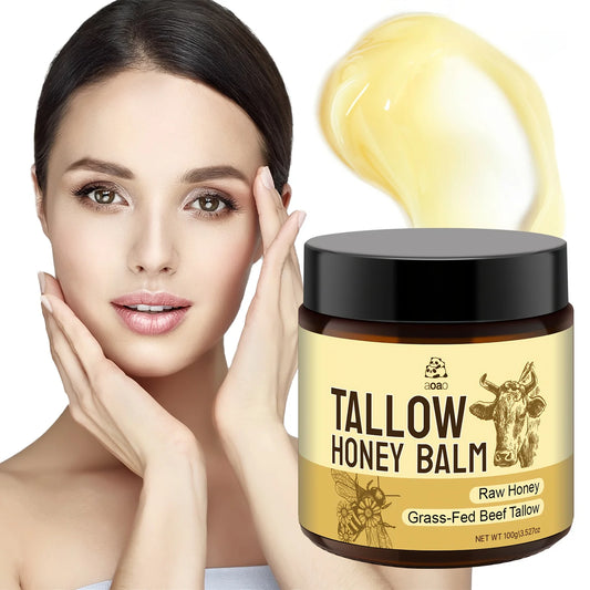 Aoao Grass Fed Tallow Balm With Honey For Face