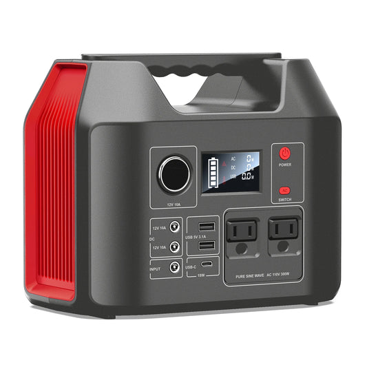 Portable LiFePO4 Power Station Solar Generator for Camping and CPAP