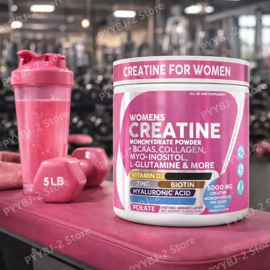 FIVEDOCTORS Creatine Monohydrate Powder With BCAA For Workout Support