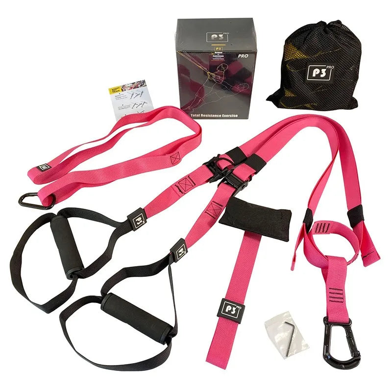 Adjustable Suspension Training Strap for Strength and Fitness Workouts