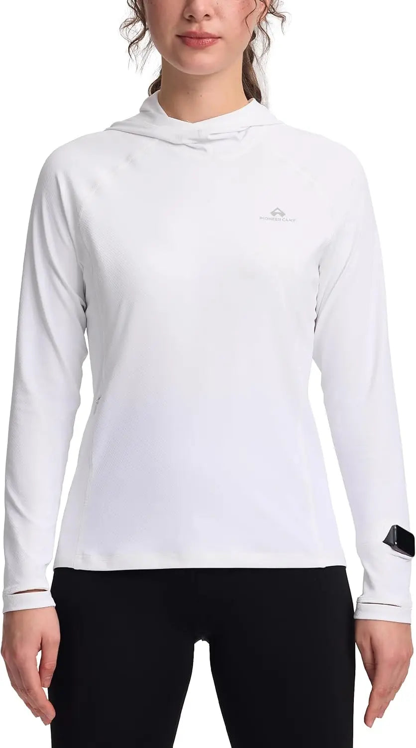 Pioneer Camp Women's UPF50 Sun Protection Hiking Hoodie