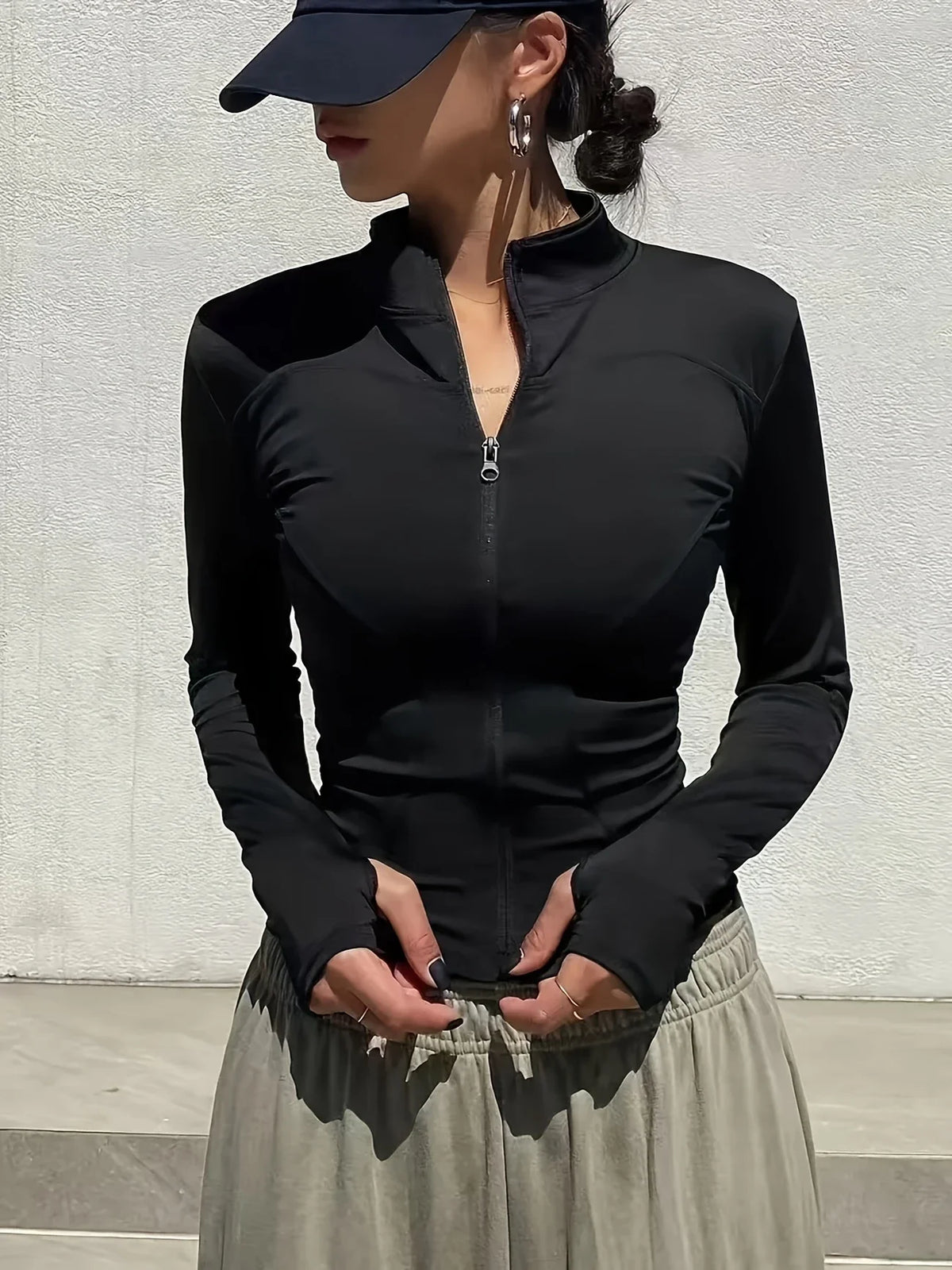 Women's Quick Dry Athletic Jacket for Running and Training