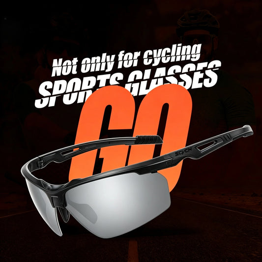 SCVCN 2026 New Polarized Cycling Sunglasses on Sale Polarized Glasses for Men Women UV400 Outdoor Bike Eyewear MTB Sports Glasses Running Bicycle Goggles