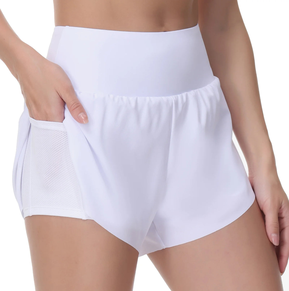 THE GYM PEOPLE Women's Quick Dry Running Workout Shorts