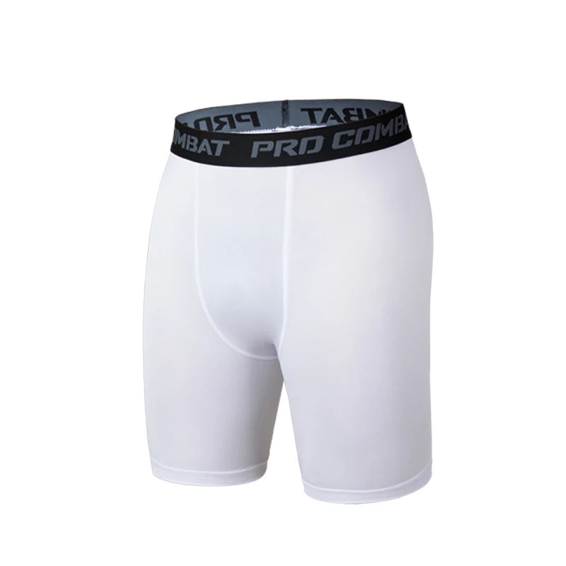Men Compression Pants Cool Dry Sports Tights Athletic Workout Running Baselayer Active Leggings Shorts